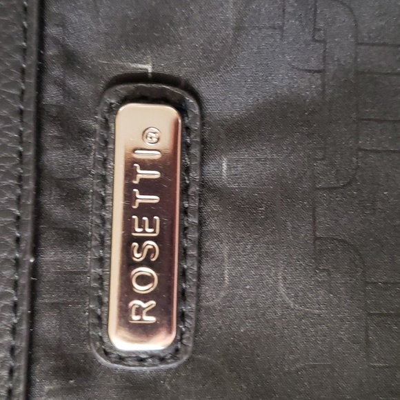 Rosetti Floral And Beautiful Birds Print Black Women's Shoulder Bag - Picture 12 of 17